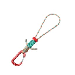 Quick-Release Paracord Water Bottle Hang Buckle Carabiner Portable EDC Clip Multifunctional Hook for Outdoor Hiking Backpack