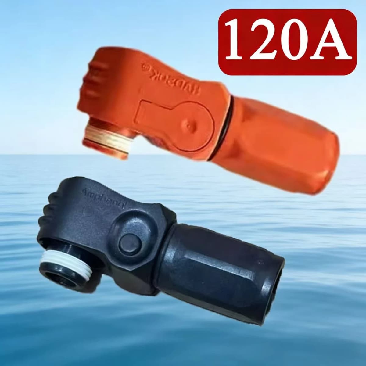 Amphenol 120A New Energy Storage Quick Connect Single Core Terminal Adapter Waterproof 120A Plug and Socket Connector Adapter