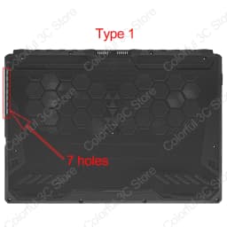 15.6"For TUF Gaming FX506L FX506H FX506U FX506LH FX506LI FX506HC Laptop LCD Back Cover Front Bezel Hinges Palmrest Bottom Case