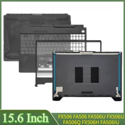 15.6"For TUF Gaming FX506L FX506H FX506U FX506LH FX506LI FX506HC Laptop LCD Back Cover Front Bezel Hinges Palmrest Bottom Case