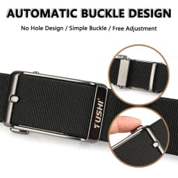 TUSHI Men's Belt Fashion Casual Elastic Belt Outdoor Sports Lady Tactical Belt Strap Climbing Belt With Pants Jeans Neutral Belt