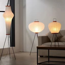 Noguchi Akari Rice Paper Floor Light Japanese Table Desk Lamp with E27 Bulb