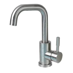 304 Stainless Steel Bathroom Basin Faucet Hot and Cold Wash Mixer Faucet 360 Rotating Sink Faucet Bathroom Single Handle Faucet