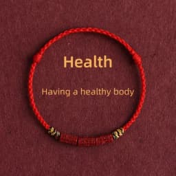 Fashion Simple Lucky Knot Red Rope Bracelets for Women Men Handmade String Adjustable Bracelet Friendship Amulet Jewelry Gift