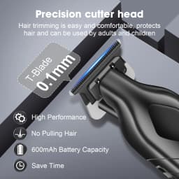 Hiena 212 Professional Hair Cutter Mans Hair Clipper Set Metal Electric Cordless Hair Trimmer for Barber LCD Display Hair Cutt