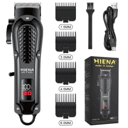 Hiena 212 Professional Hair Cutter Mans Hair Clipper Set Metal Electric Cordless Hair Trimmer for Barber LCD Display Hair Cutt