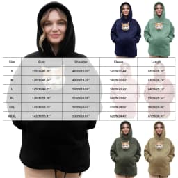 Women Portable Pet Pocket Hoodies Casual Zippered Pocket Portable Cat Friendly Sweatshirts Solid Fleece Hooded Winter Sweaters