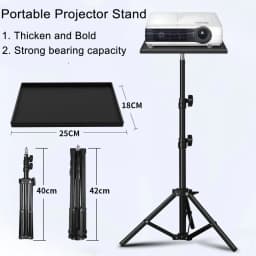 1pcs Projector Tripod Tray Holder For Projector Monitor Smartphone Camera Laptop Microphone Equipment