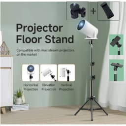 Extendable Portable Phone Bracket for HY300 Pro Mini Projector Travel Tripod Stand Mount Max Load-Bearing 1.5kg