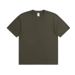 Oversize Men T Shirts 230 GSM Heavy Pure Cotton 2026 Brand New High Street Mens T-Shirt Casual Drop-Shoulder Man T-Shirt Hip Hop