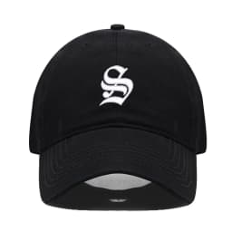 Old English Letter A-Z Embroider Baseball Cap For Men Womne High Quality Soft Cotton Fashion Team Sport Visors Snapback Caps