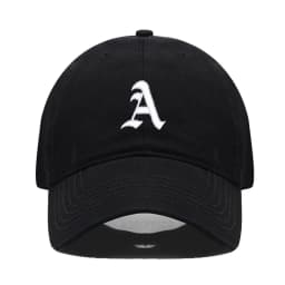 Old English Letter A-Z Embroider Baseball Cap For Men Womne High Quality Soft Cotton Fashion Team Sport Visors Snapback Caps
