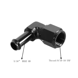 Quick Connect 6AN/8AN AN6/AN8 AN-6/AN-8 Male To 3/8" ,5/16" Quick Disconnect Male Push On EFI Fitting Adapter Aluminum