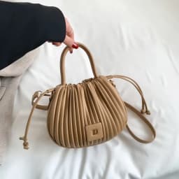 Fashion Brand Design Crossbody Bag for Women 2024 Luxury Vintage Shoulder Handbags Female Tote bags Casual PU Leather Bucket 가방