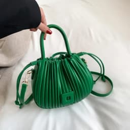 Fashion Brand Design Crossbody Bag for Women 2024 Luxury Vintage Shoulder Handbags Female Tote bags Casual PU Leather Bucket 가방