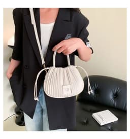 Fashion Brand Design Crossbody Bag for Women 2024 Luxury Vintage Shoulder Handbags Female Tote bags Casual PU Leather Bucket 가방