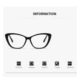 Cat Eye Reading Glasses For Women Anti Blue Light For Reading Presbyopia Eyewear Retro Hyperopia Eyeglasses +1.0 +1.5 +2.5