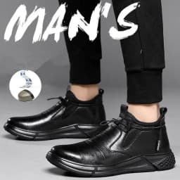 Fashion Safety Shoes Men's Work Steel Toe Caps Male Indestructible Protective Shoes Puncture-Proof Security Footwear Work Boots