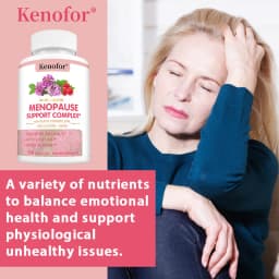 Kenofor Women's Menopause Supplement Capsules, Improves Mood, Supports Weight Management, Boosts Metabolism, Antioxidant