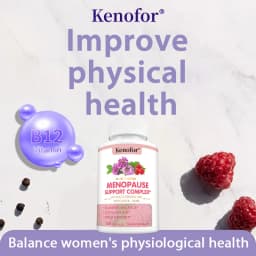 Kenofor Women's Menopause Supplement Capsules, Improves Mood, Supports Weight Management, Boosts Metabolism, Antioxidant