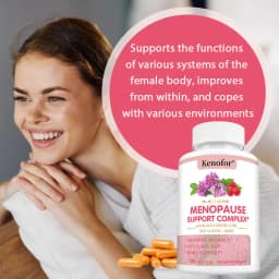 Kenofor Women's Menopause Supplement Capsules, Improves Mood, Supports Weight Management, Boosts Metabolism, Antioxidant