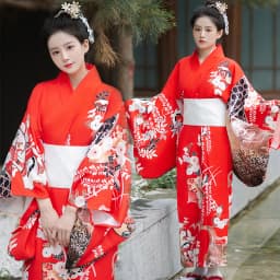 New Improved Sakura Girl Kimono Personal Fashion Sweet Cool Girl Art Photography Black Gang Princess Kimono Stage Costume