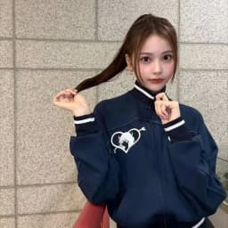 Hearts2Hearts Dance Performance Sweatshirt Top Bonnae Girl Embroidery Short Jacket Short Skirt Women's Ethnic Stage Costume