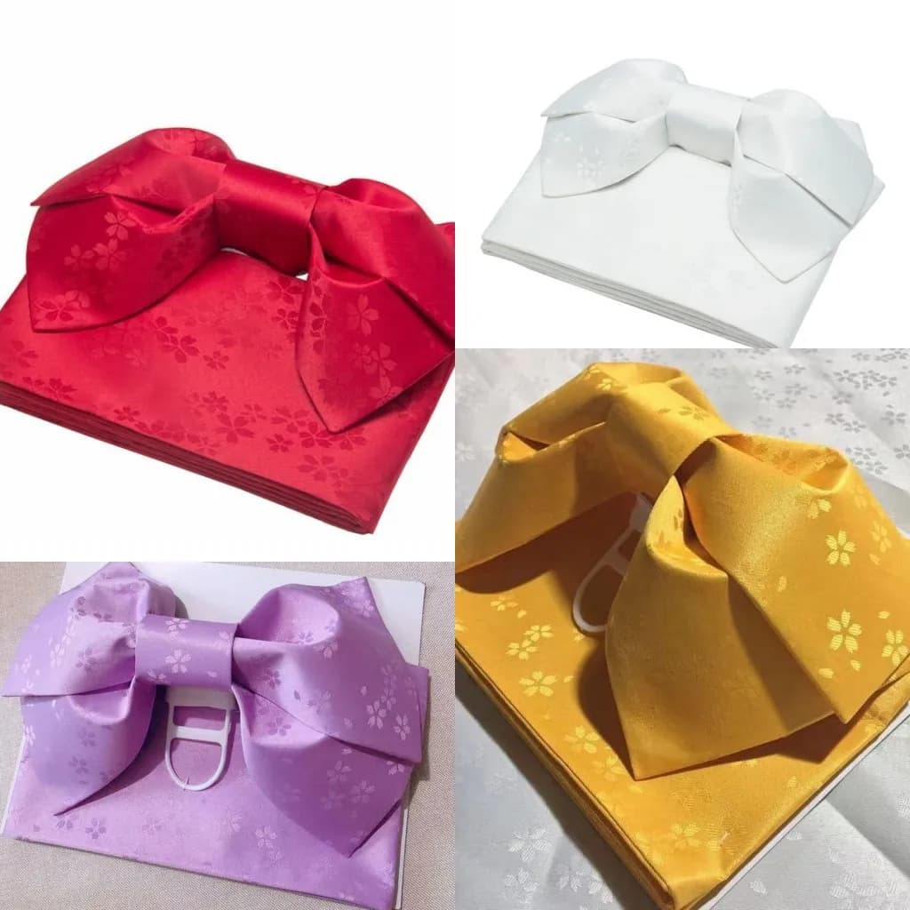 Japanese Style Kimono Sash Bathrobe Hairpin Flower Pressed Knot Waist Seal Inner Match Accessory Women's Fashion