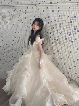 Champagne Color Evening Gown Women's New 2025 High-End Elegant Beautiful Birthday Party Adult Ceremony Art Exam Dress