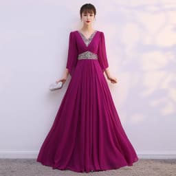 Elegant Red Song Performance Costume Women's Long Skirt New Style Chorus Performance Competition Director's Dress Student Cho...
