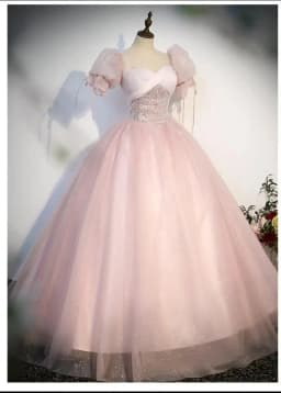 Wedding Dress Embroidery Long Puffy Dress Host Performance Graduation Dress Birthday Party Bride Bridesmaid Dress Prom Dresses
