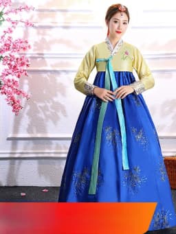 Korean Traditional Performance Costume Improved Daily Ethnic Women's Fashion Large Size Stage Suit Cultural National Wear