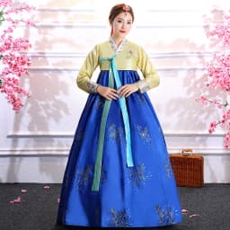 Korean Traditional Performance Costume Improved Daily Ethnic Women's Fashion Large Size Stage Suit Cultural National Wear