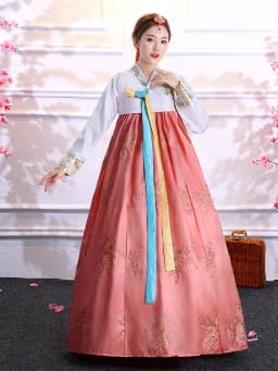 Korean Traditional Performance Costume Improved Daily Ethnic Women's Fashion Large Size Stage Suit Cultural National Wear