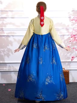 Korean Traditional Performance Costume Improved Daily Ethnic Women's Fashion Large Size Stage Suit Cultural National Wear