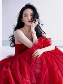 Elegant Red Wedding Dress Women's New Bride Hostess Bustier Evening Gown Korean Style Polyester Fiber mid Waist No Sleeve