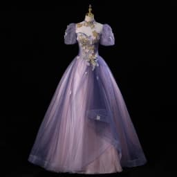 Sparkly Tulle Prom Dress Princess A Line Performance Dresses For Women Floor Length Birthday Gown 15 Quinceañera Graduation Gown