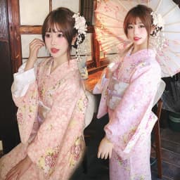 Traditional Kimono Bathrobe Photography Costume Improved Design Summer 2025 Polyester Fabric Female Ethnic Wear Stage Costume