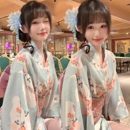Traditional Kimono Bathrobe Photography Costume Improved Design Summer 2025 Polyester Fabric Female Ethnic Wear Stage Costume