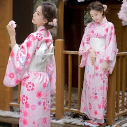 Traditional Kimono Bathrobe Photography Costume Improved Design Summer 2025 Polyester Fabric Female Ethnic Wear Stage Costume
