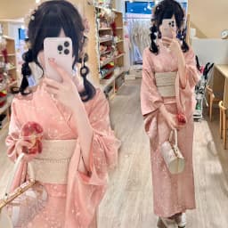Traditional Kimono Bathrobe Photography Costume Improved Design Summer 2025 Polyester Fabric Female Ethnic Wear Stage Costume