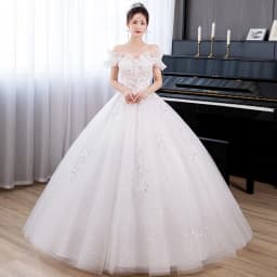One-oulder Lightweight Bridal Gown 2026 New Sle Large Size Floor-Length Wedding Dr Slimming for ort Women