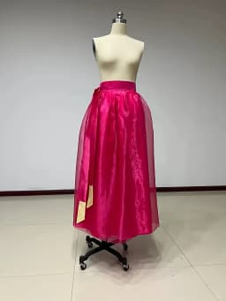 Korean Ethnic Dance Costume Women's Top Practice Uniform Half-length Skirt Performance Outfit Traditional Stage Wear