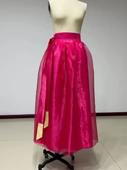 Korean Ethnic Dance Costume Women's Top Practice Uniform Half-length Skirt Performance Outfit Traditional Stage Wear
