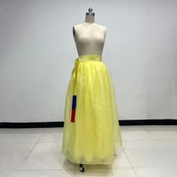 Korean Ethnic Dance Costume Women's Top Practice Uniform Half-length Skirt Performance Outfit Traditional Stage Wear