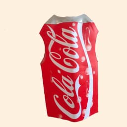 Adult Cosplay Coca-Cola Costume Cartoon Puppet Props Outfit for Concert Photography Halloween Performance Unique Style Women'...