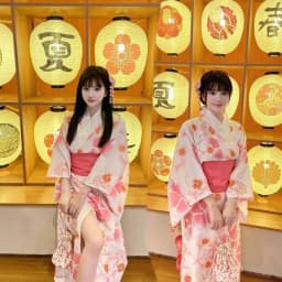 New Arrival Kimono Style Girl's Dress Firework Exterior Photography Portrait Selfie Studio Clothing Polyester Fabric