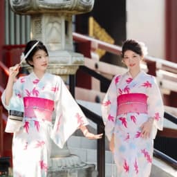 New Arrival Kimono Style Girl's Dress Firework Exterior Photography Portrait Selfie Studio Clothing Polyester Fabric