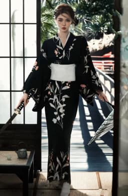 New Arrival Kimono Style Girl's Dress Firework Exterior Photography Portrait Selfie Studio Clothing Polyester Fabric