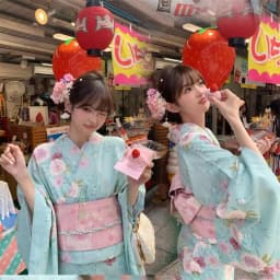 New Arrival Kimono Style Girl's Dress Firework Exterior Photography Portrait Selfie Studio Clothing Polyester Fabric